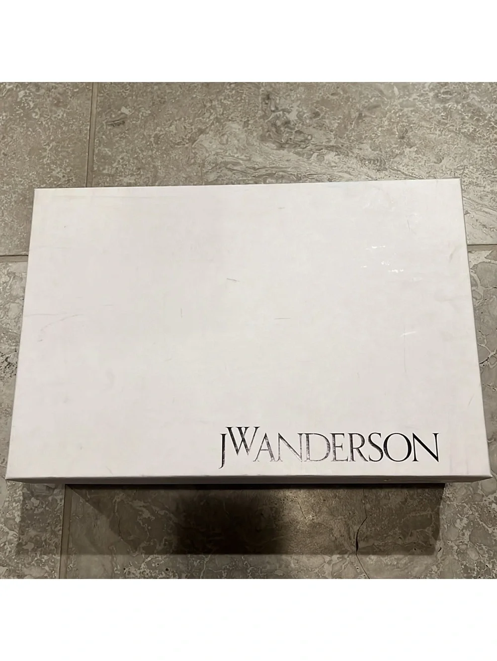 JW Anderson Anchor Logo Loafers in Black Leather Size 41 New in Box w/DustBag